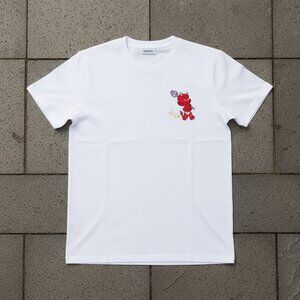 Sandro x Hot Stuff Little Devil Graphic Tee | Cute Cartoon Chest Print Shirt